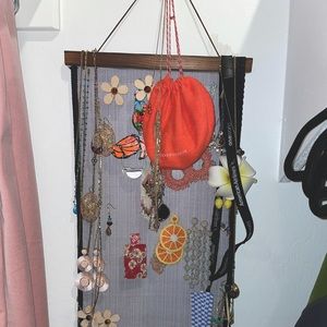 Mesh Earring Display